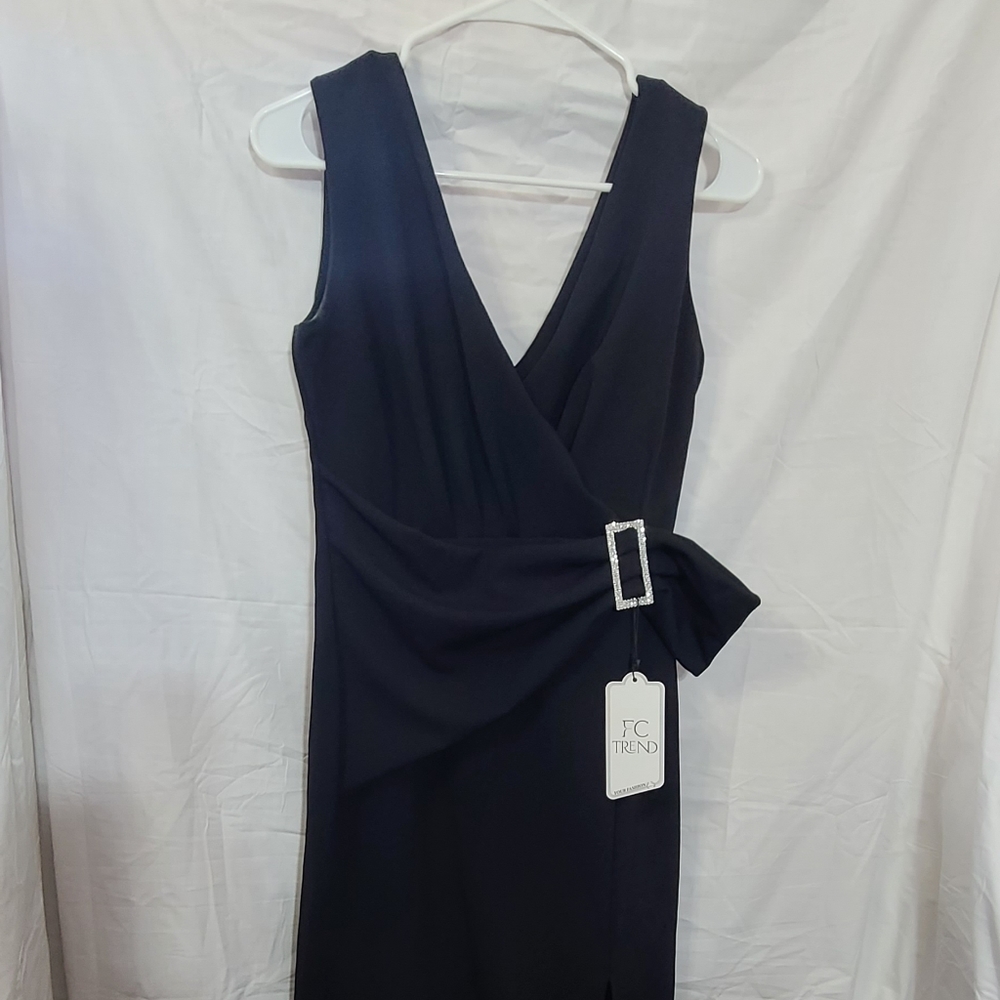 Womens black Evening dress FC Trend